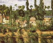 Paul Cezanne Chateau de Medan France oil painting artist